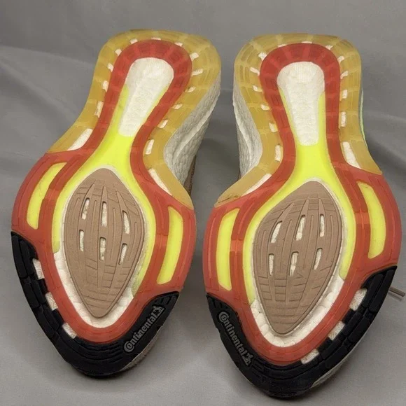 Adidas Trainers Womens 7 UltraBoost 21 Ash Pearl Pink Road Running Light Shoes - Picture 10 of 15